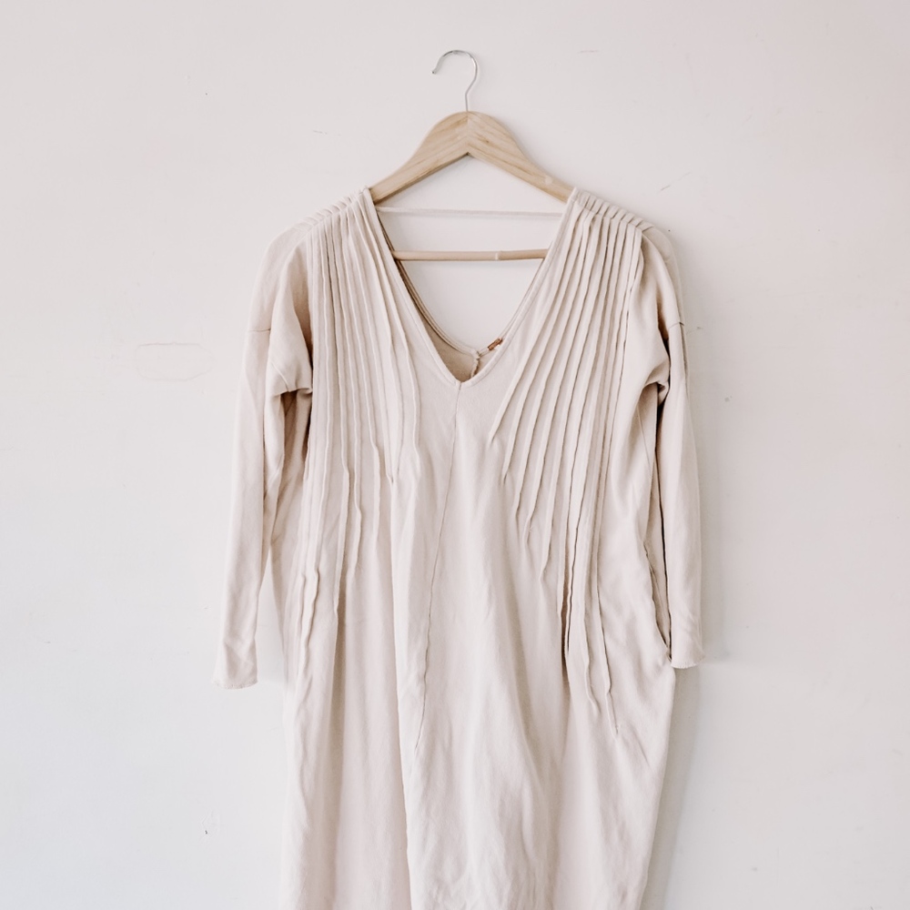 Free People Cream Dress